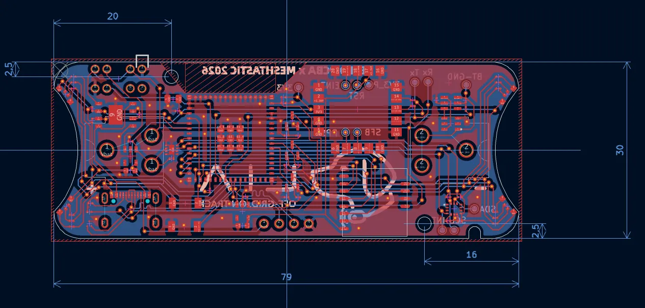 PCB component layout